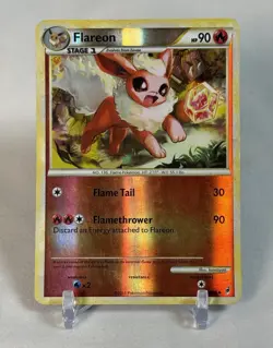 Flareon 5/95 Call of Legends Holo Rare English Pokemon TCG 2011 - Image 1
