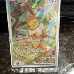 the pokemon company pokemon tcg eevee 173 sv promo holo 50hp en makura tami - Image 1