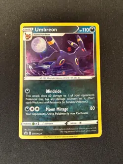 SWIRL Holo Umbreon SWSH129 Promo Sword & Shield Promo Near Mint - Image 3