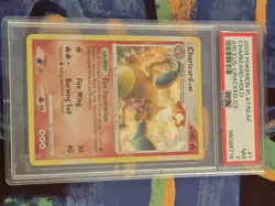 Pokemon Platinum Charizard #1 Cracked Ice Near Mint Psa 7 - Image 1