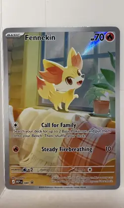 Pokemon Fennekin 080 - Black Star PROMO Sealed Chaos Rising ETB - Image 1
