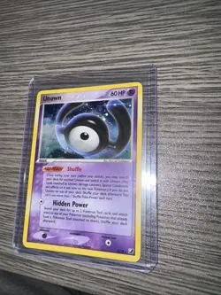 Pokemon Unown (H) EX Unseen Forces Holo H/28 MP - Image 1
