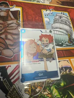 Girl (OP14 Release Event Winner) P-096 One Piece Promotion Cards Foil - Image 2