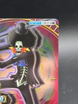 Brook Strawhats C256-W SR Foil One Piece OnePy Berry Match Bandai Ccg Japan - Image 3