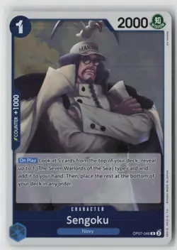Sengoku OP07-046 Rare 500 Years in the Future One Piece Foil Near Mint - Image 1