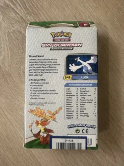 Fates Collide Lugia Sky Guardian THEME DECK TCG POKEMON CARD DECK - Image 2