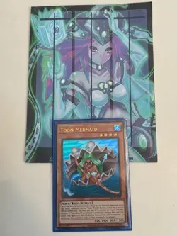 Yugioh 1x Toon Mermaid Ultra Rare SRL-EN072 Spell Ruler 25th Edition NM - Image 1