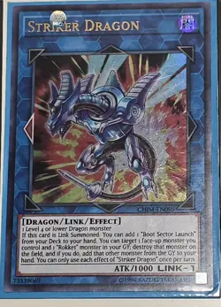 Striker Dragon CHIM-EN098 Ultra Rare 1st Edition Yugioh TCG Lot ×3 NM/M - Image 2