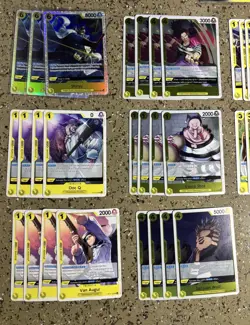 Marshall D. Teach Leader Deck Core OP16-080 OP16-108 English *Missing 1 Shiryu* - Image 2