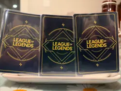 Riftbound 2025 League of Legends Chinese Tcg Card Promo 3 pcs jinx viktor leesin - Image 2