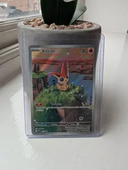 Victini 208 SV Scarlet Violet Promo Holo Card NM Condition - Image 1