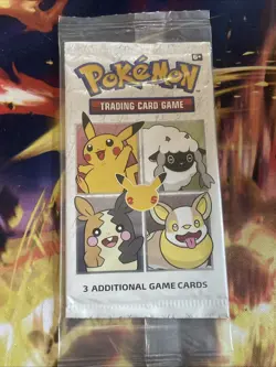 Pokemon Tcg 25th Anniversary Sealed General Mills Promo 3 Card Pack - Image 1