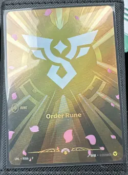 Order Rune (R06b) - Riftbound Promotional Cards (OPP)(Foil) - Image 1