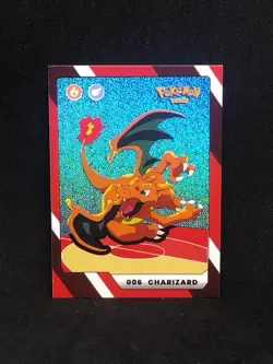 Full House Pokemon 006 Charizard Blue Holo Foil Trading Card - Image 1