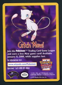# Ancient Mew Promo Detail Card Insert Pokemon TCG WoTC Vintage NM - Image 1
