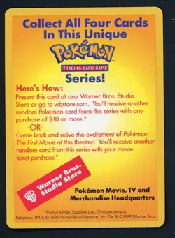 # Ancient Mew Promo Detail Card Insert Pokemon TCG WoTC Vintage NM - Image 2