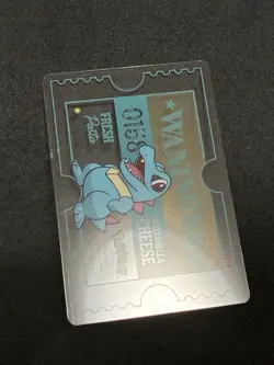Totodile Pronto Cafe Card Promo 2025 Pokemon Japanese EX - Image 5