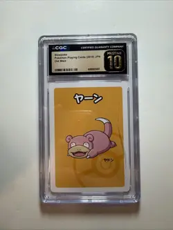 Slowpoke Playing Cards 2019 Old Maid CGC 10 PRISTINE Japanese Pokemon - Image 1