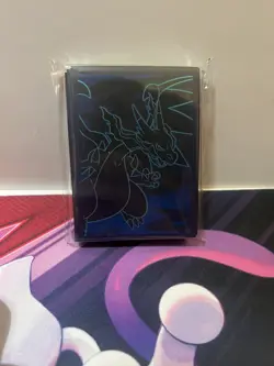 Phantasmal Flames ETB Card Sleeves, 65 Count. New, Sealed. Charizard - Image 1