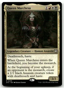 Queen Marchesa Commander Outlaws of Thunder Junction MTG NM - Image 1