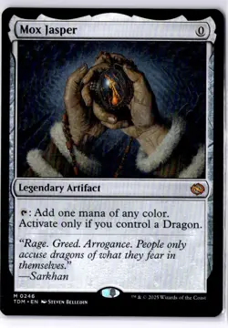 Mox Jasper Tarkir: Dragonstorm Regular NM M 0246 - Image 1