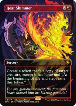 Heat Shimmer Foil Lorwyn Eclipsed Special Guests NM MTG - Image 1