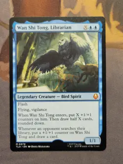 1x Wan Shi Tong, Librarian [Misprint] - Avatar: The Last Airbender Mythic MTG NM - Image 1
