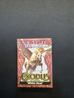 MTG Magic Exodus WHITE HEAT Theme Preconstructed Deck ~ Unsealed, NM Unplayed - Image 1