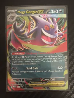 POKEMON TCG EX Tin MEGA GENGAR EX Black Star Promo Card 073 - Image 4