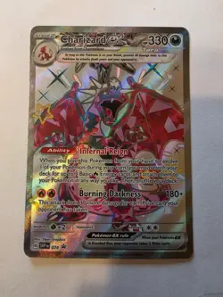 Charizard ex Sv: Scarlet & Violet Promo 074 Full Art Holo English Pokemon TCG - Image 1