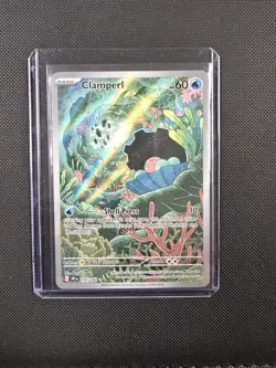 Pokemon TCG SV10 Destined Rivals Clamperl 195/182 IR Holo 60HP EN Mori Yuu - Image 1