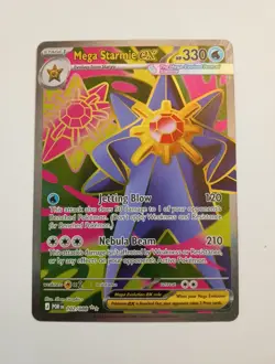 2026 Pokemon TCG Mega Starmie ex 102/088 Ultra Rare Perfect Order Excellent-NM/M - Image 1
