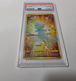 2021 POKEMON CELEBRATIONS #025 FULL ART/MEW PSA 10 GEM MT - Image 3