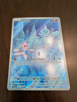 Pokemon TCG Frillish Illustration Rare WHT 126/086 NM - Image 1