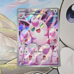 Pokemon Wigglytuff Illustration Rare Holo 105/094 Me02 EN Stage 1 Kimura - Image 1