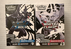 Pokemon TCG Black Bolt and White Flare Booster Bundle NEW SEALED - Image 1