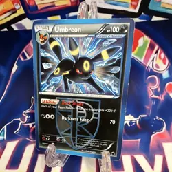 Pokemon TCG Umbreon Team Plasma 64/116 Plasma Freeze Holo Rare Stage 1 100 HP - Image 1