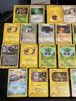 (30) Pokemon Pokemon Lot Expedition E Reader Alakazam Electabuzz Chansey - Image 2