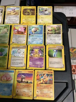 (30) Pokemon Pokemon Lot Expedition E Reader Alakazam Electabuzz Chansey - Image 4