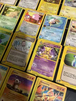 (30) Pokemon Pokemon Lot Expedition E Reader Alakazam Electabuzz Chansey - Image 5