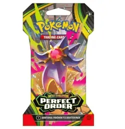 Pokemon Mega Evolution Perfect Order Sleeved Booster 4-Pack Bundle Full Art Set - Image 5