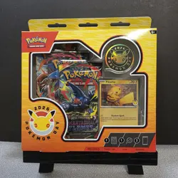 2026 Pokemon TCG: Pokemon Day Collection Box Pikachu Promo Holo Factory Sealed - Image 1