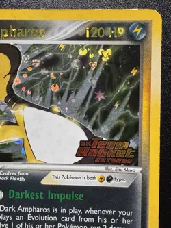 Dark Ampharos 2/109 EX Team Rocket Returns Pokemon Card Reverse Holo Rare HP - Image 4