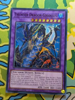 Thunder Dragon Colossus - RA03-EN036 - Super Rare - 1st Edition Yugioh - Image 1