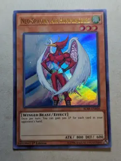 Yugioh | Ultra Rare 1st Ed | Neo-Spacian Air Hummingbird - BLRR-EN050 - VLP - Image 1