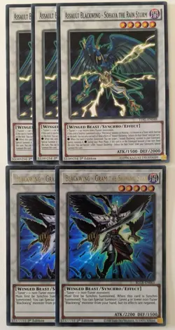 YuGiOh 29 Card Blackwing Deck Core with 9 Card Extra Deck - Image 3