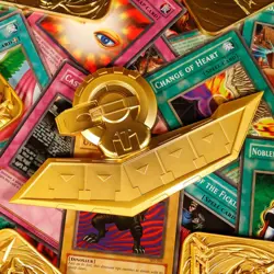 Yu-Gi-Oh! Duel Disk Limited Edition 24K Gold-Plated Mini Replica - Image 4
