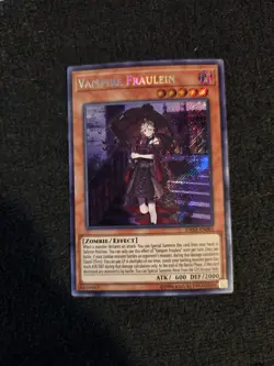 Yugioh Vampire Fraulein DASA-EN003 Secret Rare 1st Ed NM - Image 1