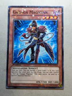 Gagaga Magician - BP01-EN218 - Starfoil Rare - 1st Edition VLP YuGiOh - Image 1