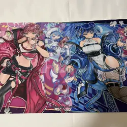 Yugioh Evil Twin Ki-sikil & Lil-la Official Playmat Konami YCSJ 2023 Tokyo NEW - Image 5